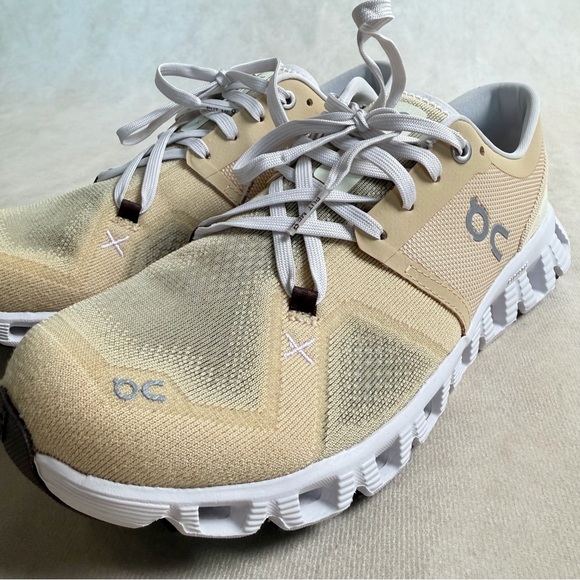 On Running Cloud X 3 Women’s 7.5 Savannah Frost Training Shoes w/ Box - Picture 5 of 16